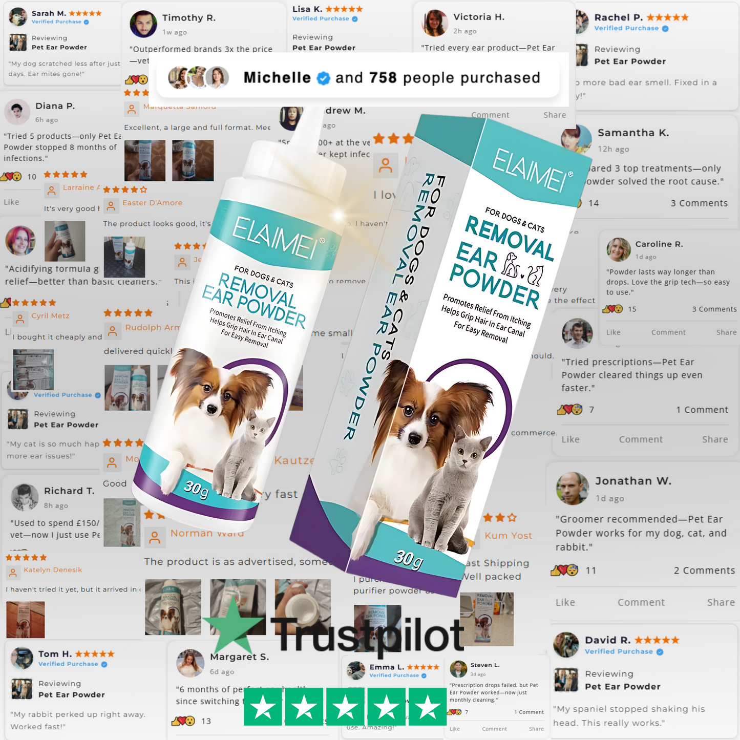 MyPawHaus Ear Powder